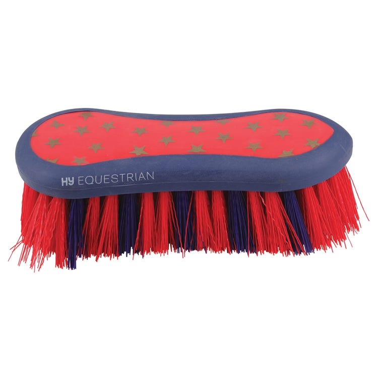 Hy Equestrian Star Easy Grip Dandy Brush image 1